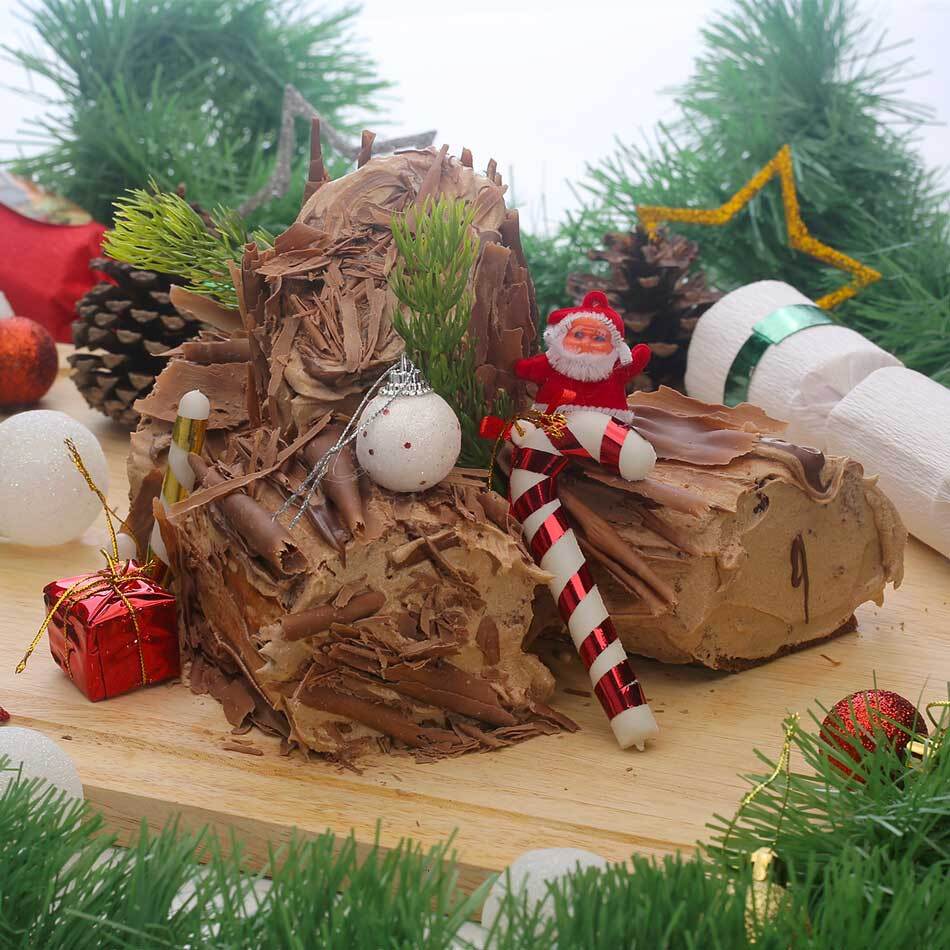 Christmas Yule Log Recipe, How to make Christmas Yule Log